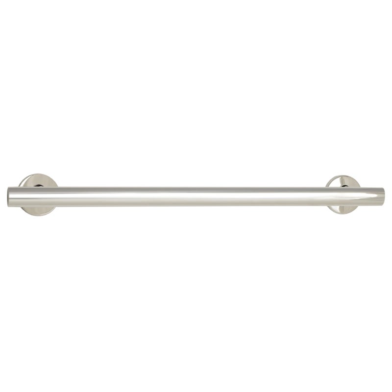 Seachrome 18-inch Coronado Designer Straight Bathroom Shower Grab Bar, Stainless Steel, Polished Chrome - Image 1